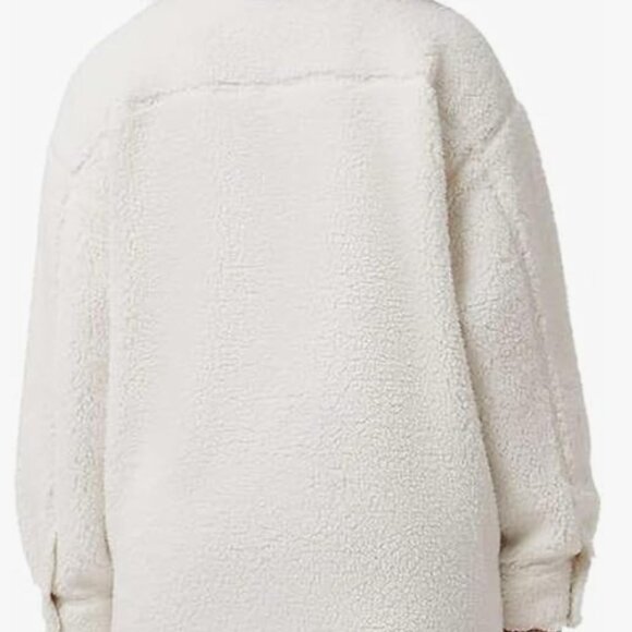 NWT 32 Degrees Heat Sherpa “Shacket” Tan/Cream – XL/XXL - Picture 4 of 14